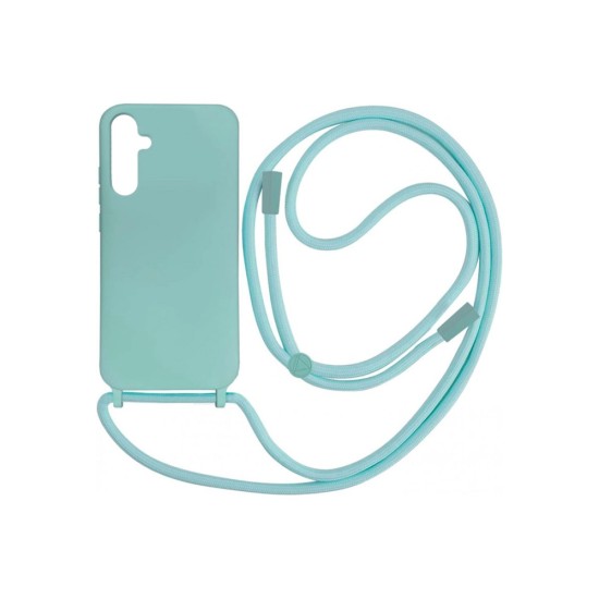 Silicone Case with String for Samsung Galaxy A05S Green Silicone Case with String for Samsung Galaxy A05S Green